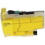 PrintAbout huismerk Inktcartridge LC-3237Y Geel Geschikt voor Brother