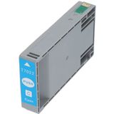 PrintAbout huismerk Inktcartridge T70224010 Cyaan Geschikt voor Epson