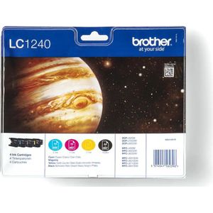 Brother Inktcartridge LC-1240VALBP 4-kleuren Multipack