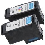 PrintAbout huismerk Inktcartridge PG-545XL / CL-546XL Zwart + 3 kleuren Multipack Hoge capaciteit Geschikt voor Canon