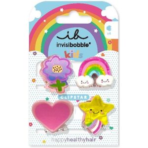 Invisibobble - Clipstar KIDS Happy World Haarclips & Haarklemmen