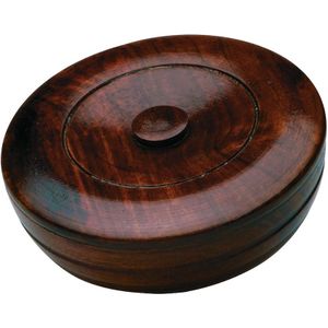 Taylor of Old Bond Street - Sandalwood Herbal Shaving Hard-Soap in Wooden Bowl Zeep 100 g Heren