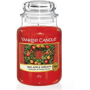 YANKEE CANDLE - Jar Red Apple Wreath Kaarsen 623 g