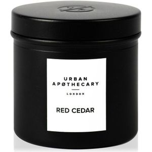Urban Apothecary - Luxury Iron Travel Candle Red Cedar Kaarsen 175 g