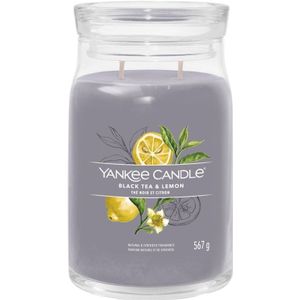 Yankee Candle - Black Tea & Lemon Signature Large Jar
