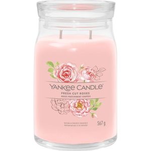 YANKEE CANDLE - FRESH CUT ROSES Kaarsen 567 g