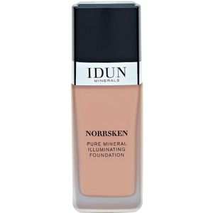IDUN Minerals - Liquid Mineral Foundation Norssken 30 ml Sigrid (Olive Beige Warm)