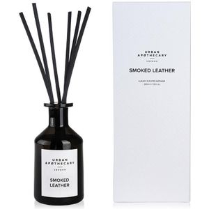 Urban Apothecary - Luxury Diffuser Smoked Leather Geurstokjes & Roomsprays 200 ml