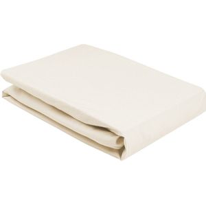 JOOP! - Fitted sheet Fine jersey wool white Beddengoed Nude