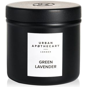 Urban Apothecary - Luxury Iron Travel Candle Green Lavender Kaarsen 175 g