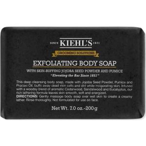 Kiehl's - Grooming Solutions - Exfoliating Body Soap - Houtachtig - Natuurlijke Ingrediënten