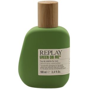 Replay - Green On Me Man Eau de Toilette 100 ml Heren