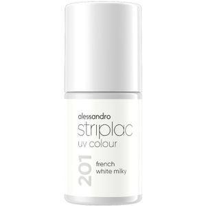 Alessandro - Striplac UV Colour Nagellak 6.5 ml French White Milky