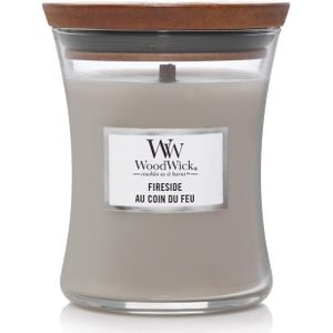 WoodWick geurkaars Fireside Medium