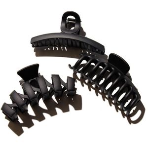 Hairlust - Medium Claw Hair Clips Haarclips & Haarklemmen Zwart Dames