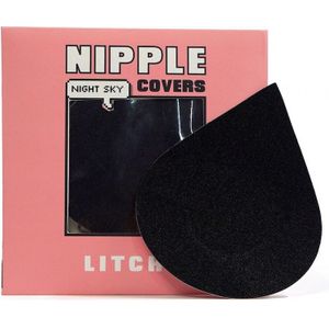 LITCHY - Nipple Covers Riem Zwart