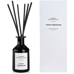 Urban Apothecary - Luxury Diffuser Oudh Geranium Geurstokjes & Roomsprays 200 ml
