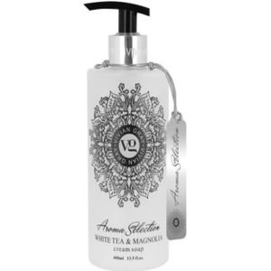 Vivian Gray - White Tea & Magnolia Cream Soap Zeep 400 ml