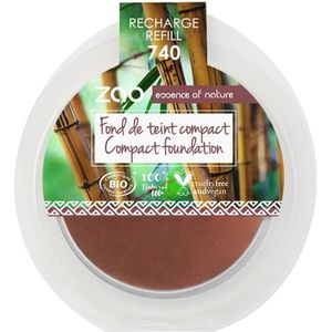 ZAO - Compact Foundation 6 g 740 - DARK MAHOGANY