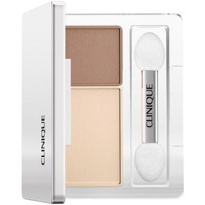 Clinique - All About Shadow Duo Sets & paletten 2.2 g 4 - IVORY BISQUE/ BRONZE SATIN