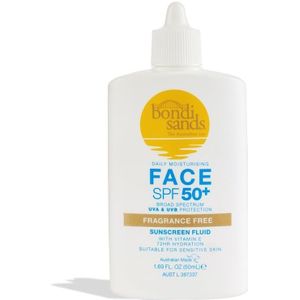 Bondi Sands - Sunscreen Face Fluid SPF 50 Fragrance Free Zonbescherming 50 ml