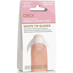 ORLY - French Manicure White Tip Guides Kunstnagels & Nageldecoratie 1 stuk