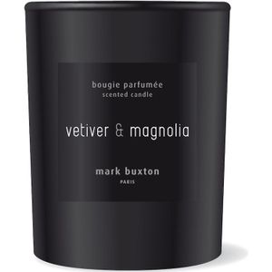 Mark Buxton Perfumes - Black Collection Vetiver & Magnolia Kaarsen 180 g Heren
