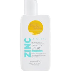 Bondi Sands - Sunscreen Face Fluid Zinc Mineral SPF 50 Zonbescherming 50 ml