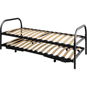 Onderschuifbed Dubbel Divan