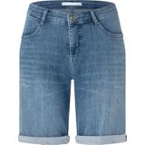 Mac Jeans Short Blauw dames