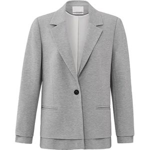 Yaya Blazer with seam Grijs dames