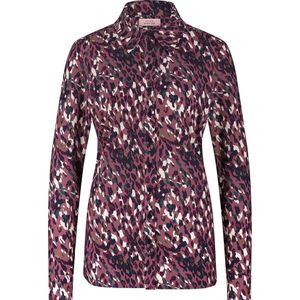 Studio Anneloes Blouse Poppy leopard Off White dames