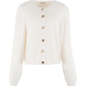 Anna Blue - Vest Tweedy - Wit - Dames