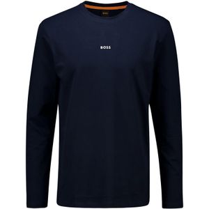 Boss Orange Sweater Tchark Navy heren