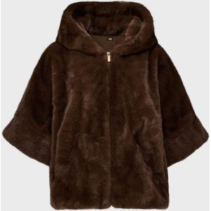 Bomont - Poncho Celia - Bruin - Dames