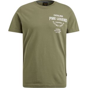 Pme Legend T-shirt Artwork Groen heren