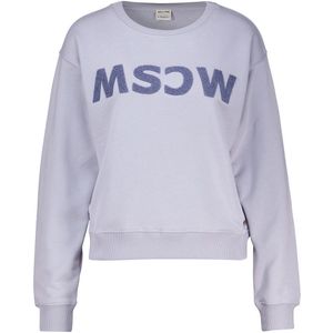 MSCW Sweater Logo Paars dames
