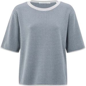 Yaya Trui Jacquard  Grijs dames