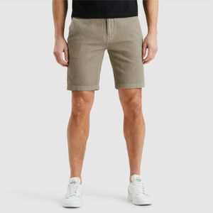 Cast Iron Short Chino Structure Grijs heren