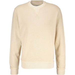 Scotch & Soda Garment-Dyed Structured Sweatshirt Beige heren