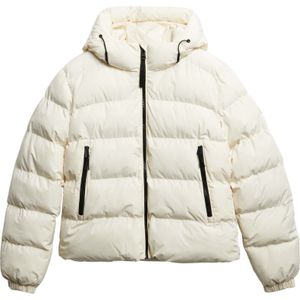 Superdry Pufferjas Sports Off White dames