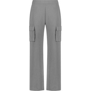 Nukus Pantalon Hamburg Stripe Grijs dames