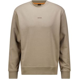Boss Orange Sweater Wesmallcrew Beige heren