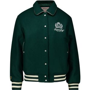 Superdry Bomberjas Country Club Groen dames