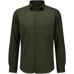 Bomont Overhemd Pique Groen heren