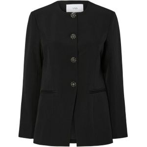 Y.A.S. Blazer Vetura Zwart dames