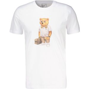Baron Filou T-shirt Wit heren