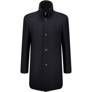 Bomont Wollen Jas Quincy Antraciet heren