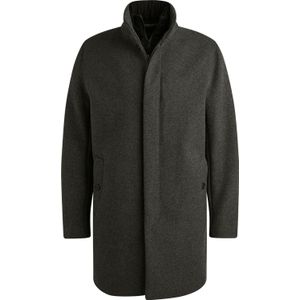 Vanguard - Chopro Lang Dense - Wollen Jas - Antraciet - Heren