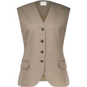 Neo Noir Gilet Khaki dames